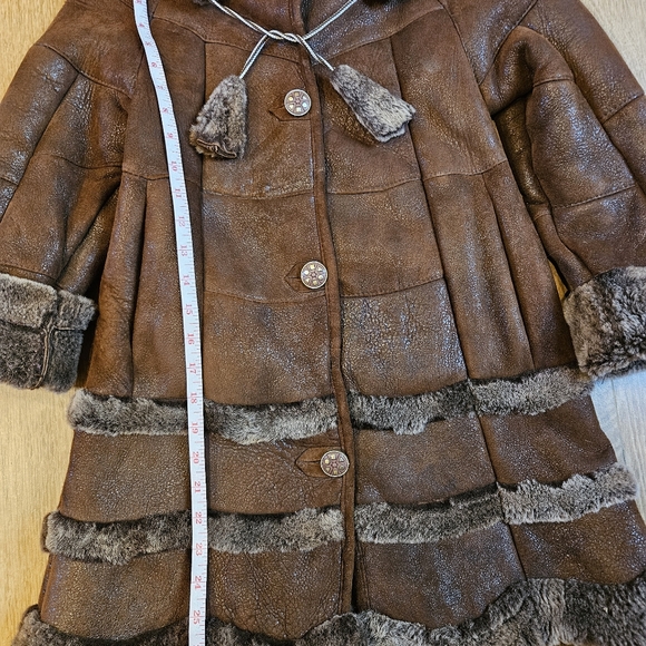 Children's sheepskin coat - Picture 11 of 14